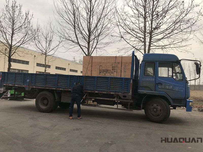 一臺HQ40NF的沼氣發(fā)電機組在3.29號發(fā)往河南省新鄭市