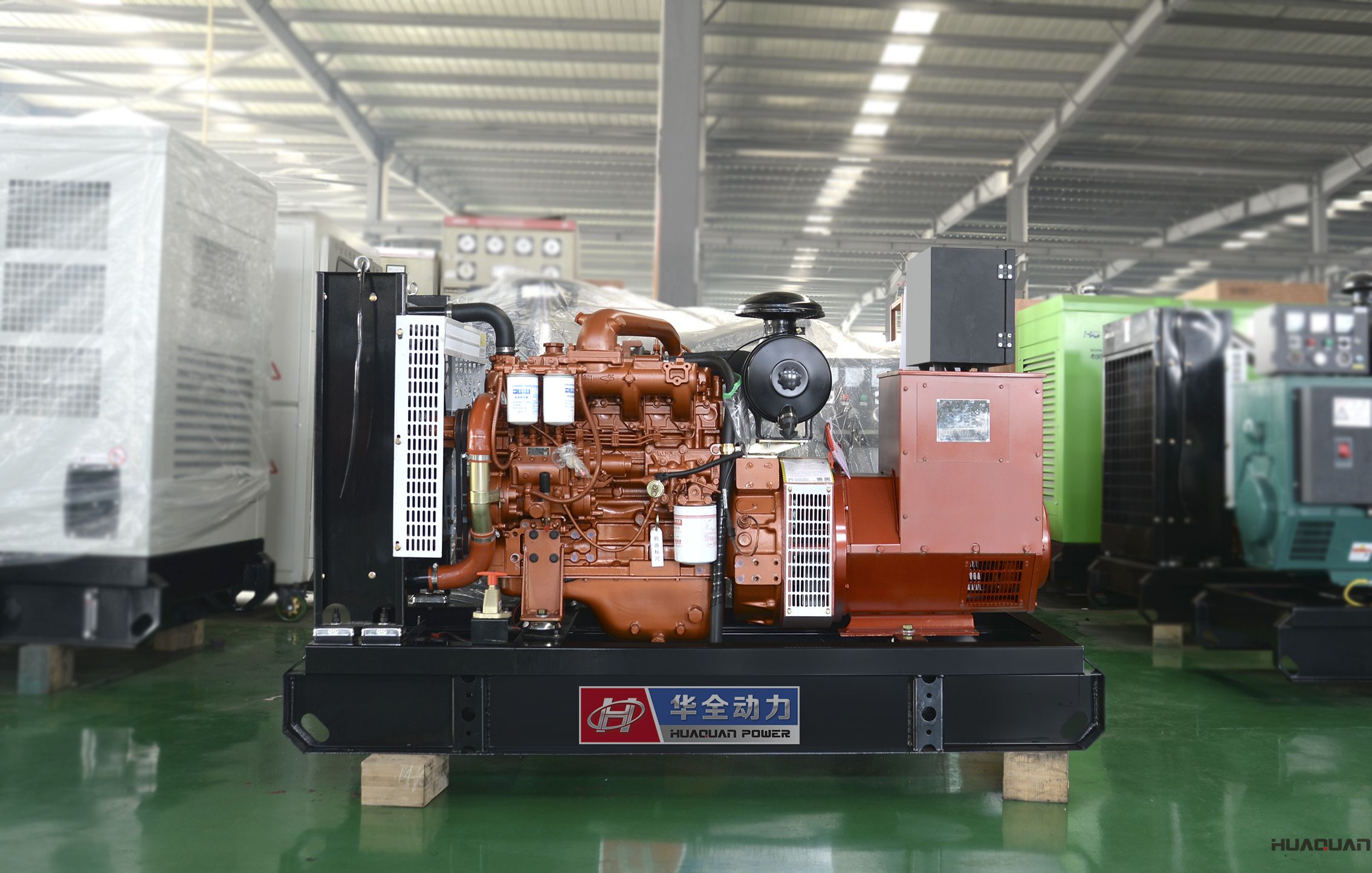 2018年4月14日華全動力50kw柴油發(fā)電機(jī)組發(fā)往江蘇