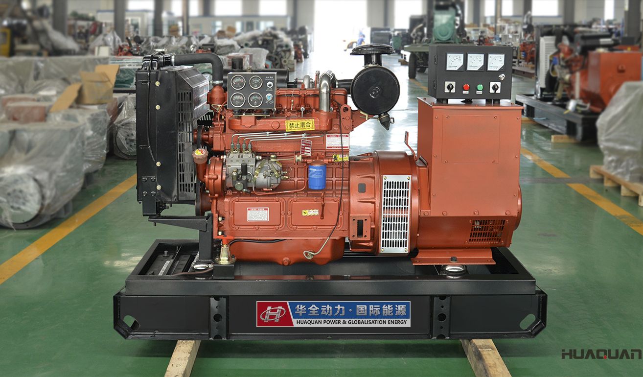 2018年4月16日華全動力40kw標(biāo)配柴油發(fā)電機(jī)組發(fā)往江蘇