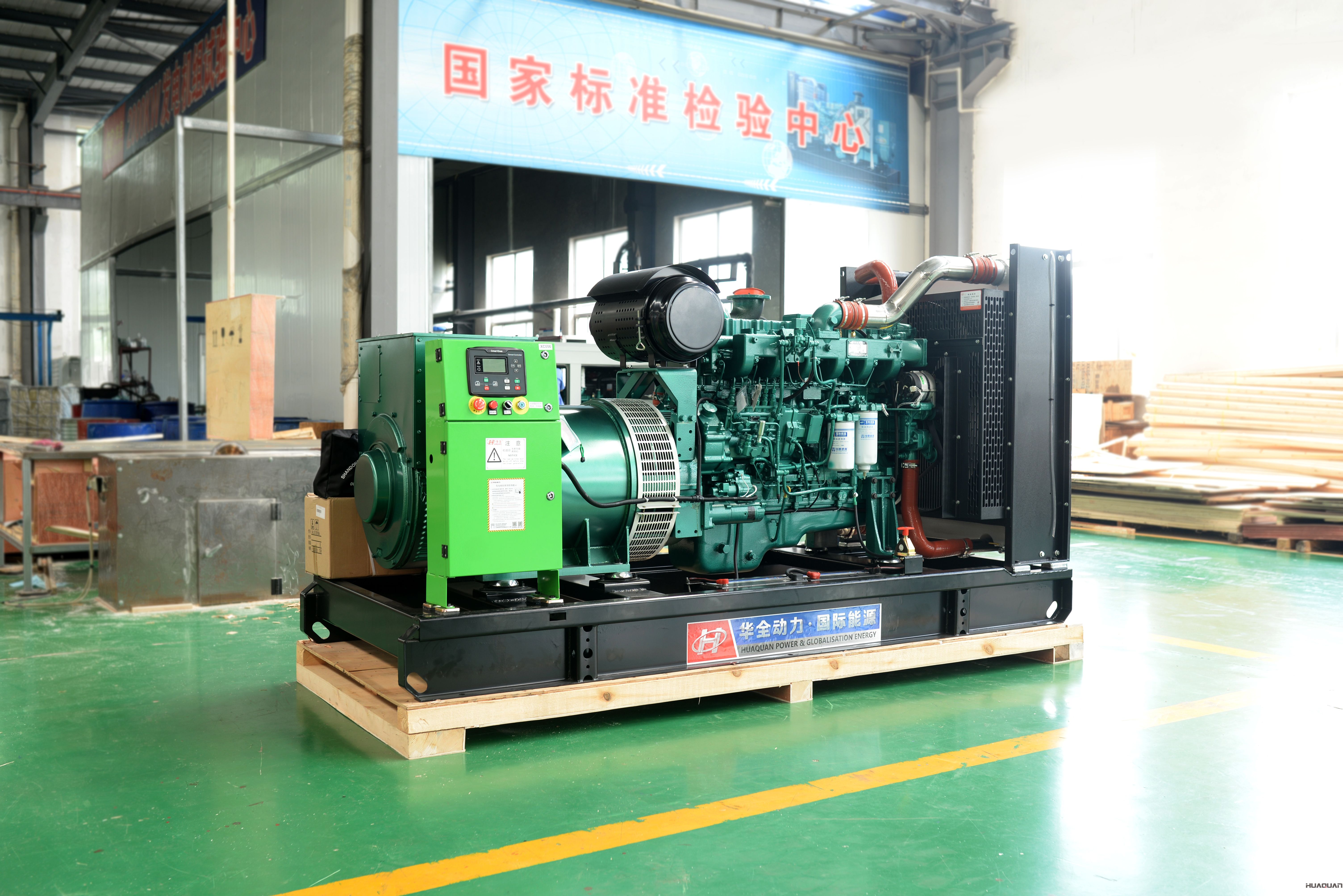 2018年4月23華全動力300kw立柜自啟動發(fā)電機(jī)組發(fā)貨