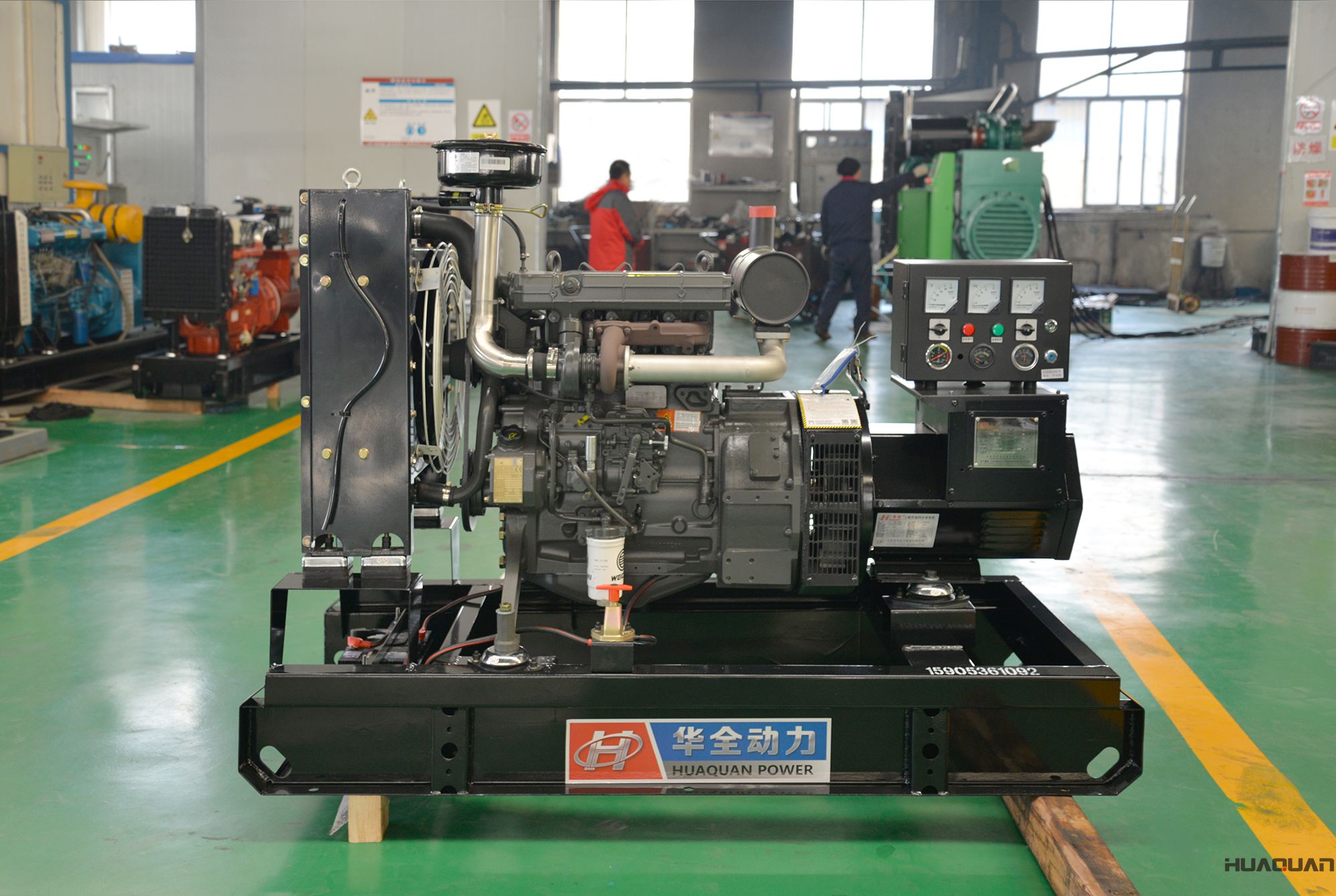 2018年4月25日華全動力30kw柴油發(fā)電機組發(fā)往廣東深圳