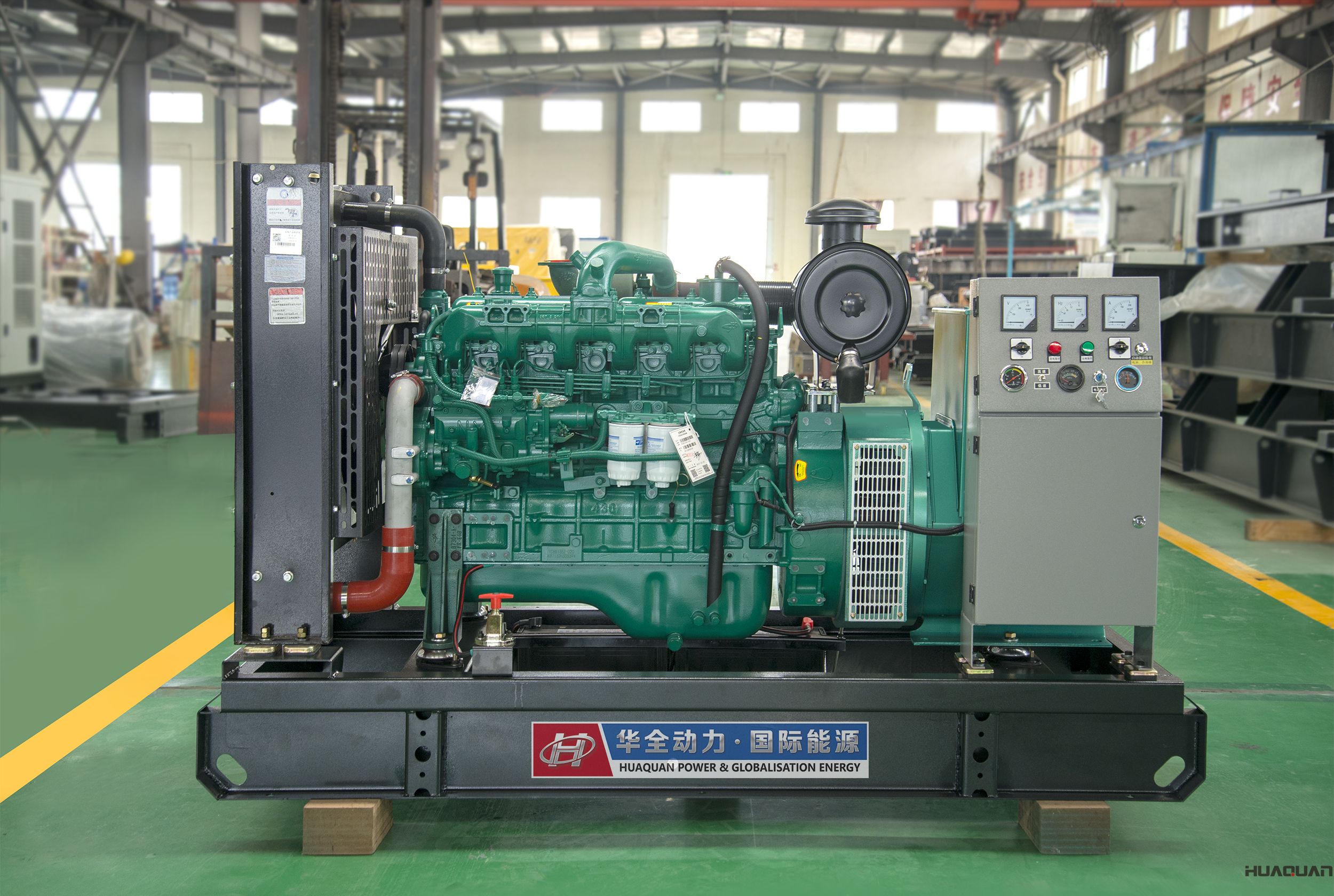 2018年4月4日華全動力80kw標(biāo)配柴油發(fā)電機組發(fā)往四川省