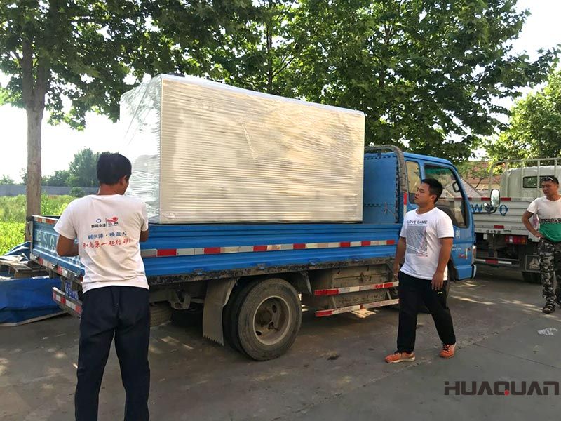 6.28，河北省石家莊市的一臺HQ75GF防雨棚柴油發(fā)電機組發(fā)貨了