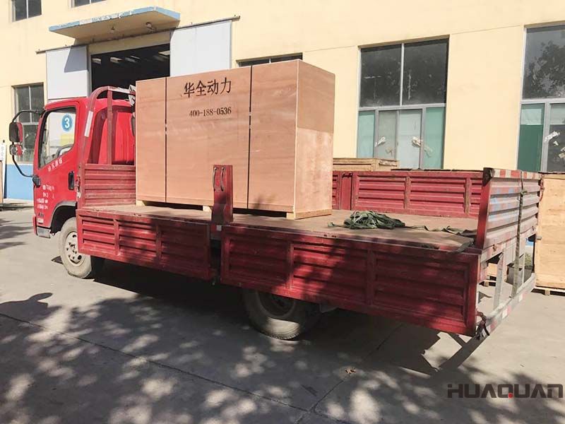 6月1號HQ100GF柴油發(fā)電機(jī)組發(fā)往河北省