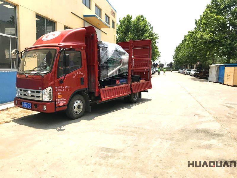 標配型HQ120NF天然氣發(fā)電機組在6.3號這天發(fā)往江蘇省連云港