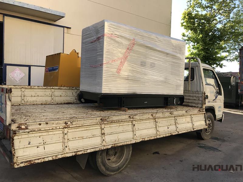 華全6.7號(hào)發(fā)貨啦，HQ50GF靜音箱柴油發(fā)電機(jī)組發(fā)往甘肅省白銀市