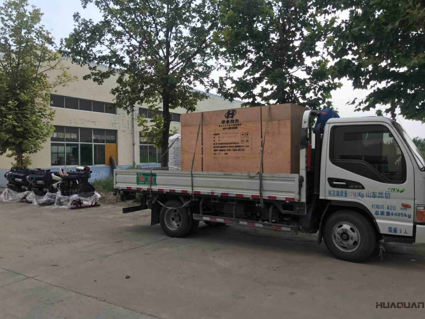 一臺20kw立柜自啟動柴油發(fā)電機組于9月7日發(fā)往湖北
