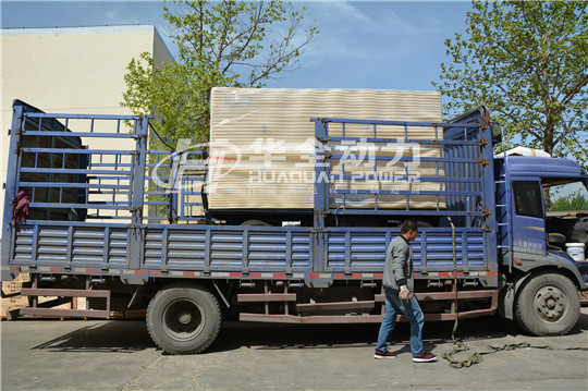 華全300千瓦玉柴靜音發(fā)電機組發(fā)往阜陽