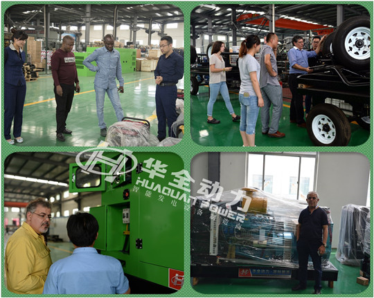 印尼客戶在華全選購(gòu)發(fā)電機(jī)組