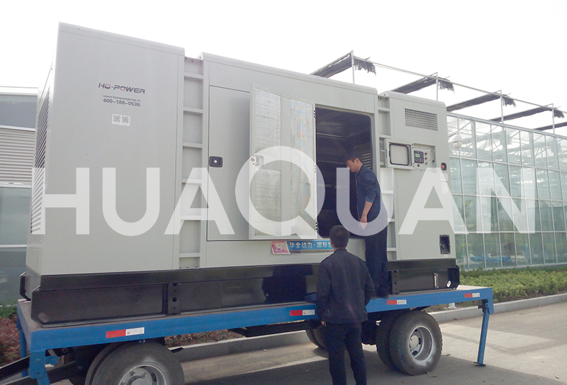 湖北襄陽(yáng)市道路建設(shè)300kW移動(dòng)式發(fā)電機(jī)組電站項(xiàng)目