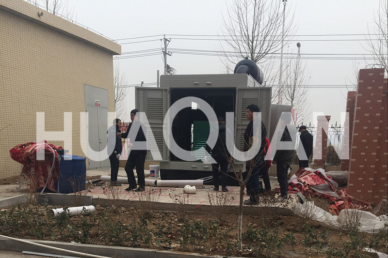 浙江寧波慈城鎮(zhèn)500kW發(fā)電機組電站項目