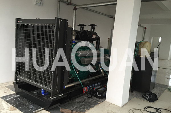 山東膠州市機(jī)場650kW發(fā)電機(jī)組電站項目