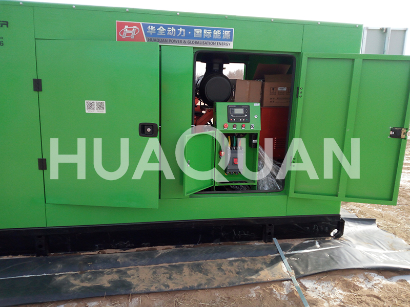 山東青島黃島400kW發(fā)電機組電站項目