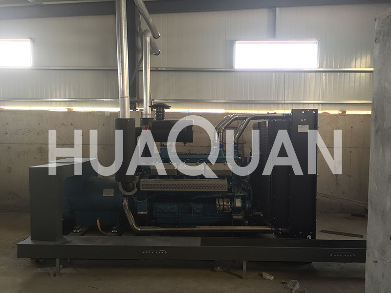 山東平原龍門糧食儲備庫450KW發(fā)電機組電站項目