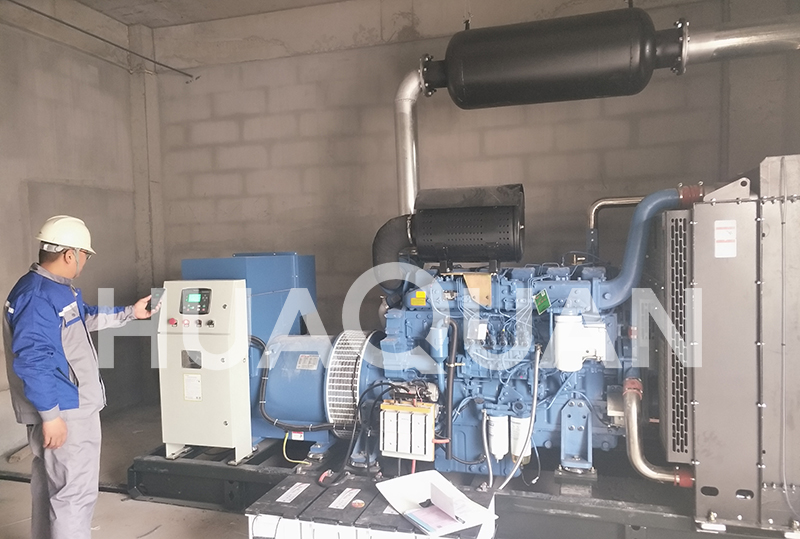 山東臨沂蘭陵縣某中學(xué)350kW發(fā)電機(jī)組電站項(xiàng)目