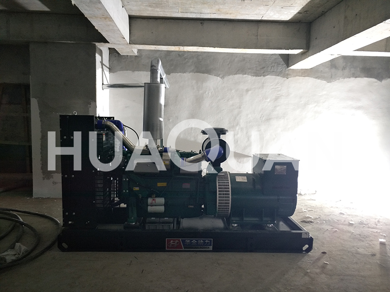 江蘇鹽城某醫(yī)院350kW發(fā)電機組電站項目