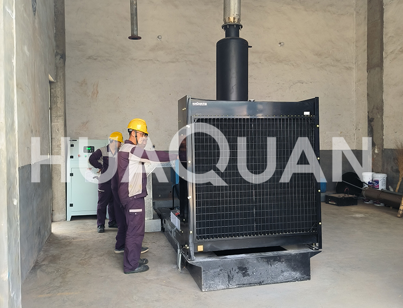 江西某醫(yī)院400kW發(fā)電機組電站項目