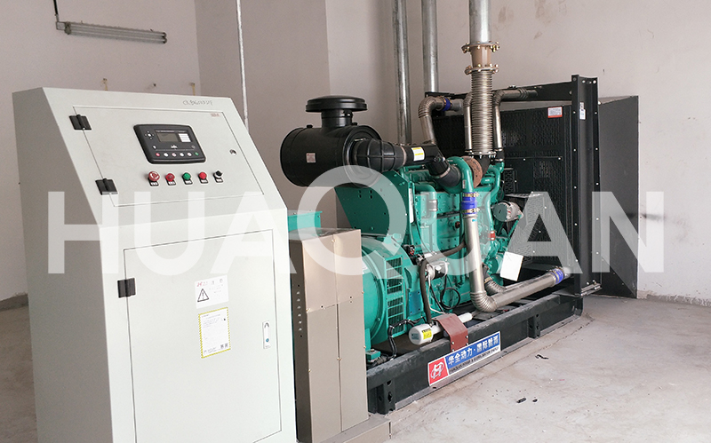 山東菏澤某醫(yī)院400kW發(fā)電機組電站項目